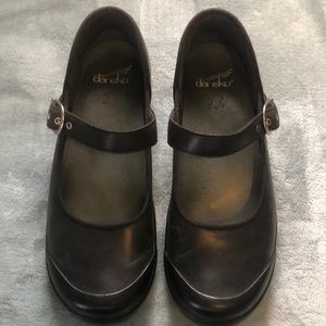Dansko Black Mary Jane. Women size 8